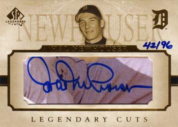 2005 SP Legendary Cuts - Autograph Cuts #LC-HN Hal Newhouser Front
