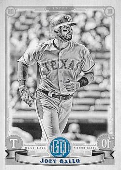 2019 Topps Gypsy Queen - Black & White #124 Joey Gallo Front