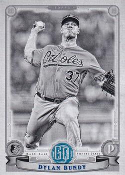 2019 Topps Gypsy Queen - Black & White #142 Dylan Bundy Front