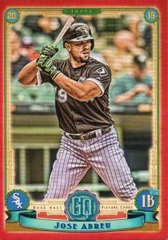2019 Topps Gypsy Queen - Red #288 Jose Abreu Front