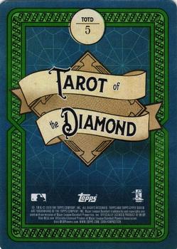 2019 Topps Gypsy Queen - Tarot of the Diamond #TOTD5 Mike Trout Back