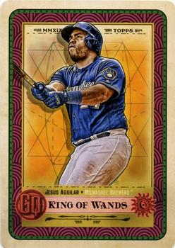 2019 Topps Gypsy Queen - Tarot of the Diamond #TOTD21 Jesus Aguilar Front