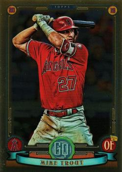 2019 Topps Gypsy Queen - Chrome Box Topper #1 Mike Trout Front