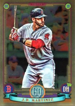 2019 Topps Gypsy Queen - Chrome Box Topper #122 J.D. Martinez Front