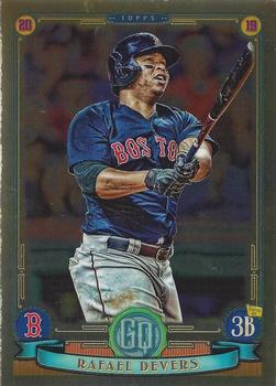 2019 Topps Gypsy Queen - Chrome Box Topper #147 Rafael Devers Front