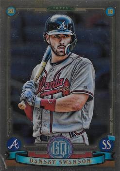 2019 Topps Gypsy Queen - Chrome Box Topper #208 Dansby Swanson Front