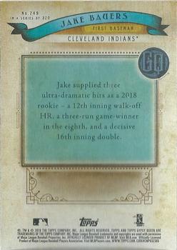 2019 Topps Gypsy Queen - Chrome Box Topper #249 Jake Bauers Back