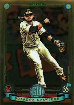 2019 Topps Gypsy Queen - Chrome Box Topper #265 Brandon Crawford Front