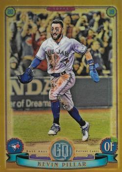 2019 Topps Gypsy Queen - Chrome Box Topper Gold #168 Kevin Pillar Front