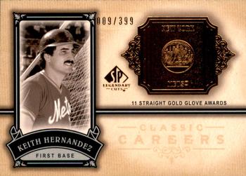 2005 SP Legendary Cuts - Classic Careers #CC-KH Keith Hernandez Front