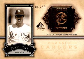 2005 SP Legendary Cuts - Classic Careers #CC-RG Ron Guidry Front