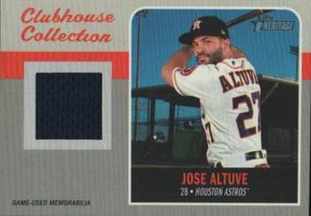 2019 Topps Heritage - Clubhouse Collection Relics Exclusive #ECCR-JA Jose Altuve Front