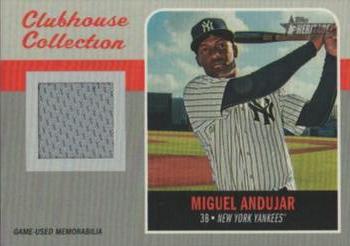 2019 Topps Heritage - Clubhouse Collection Relics Exclusive #ECCR-MA Miguel Andujar Front