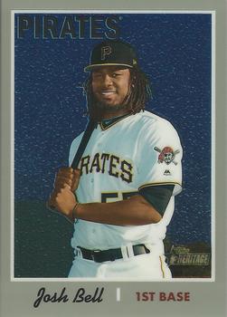 2019 Topps Heritage - Chrome (Walmart Exclusives) #THC-216 Josh Bell Front