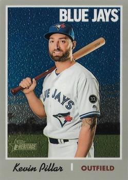 2019 Topps Heritage - Chrome (Walmart Exclusives) #THC-293 Kevin Pillar Front