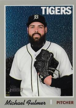 2019 Topps Heritage - Chrome (Walmart Exclusives) #THC-313 Michael Fulmer Front