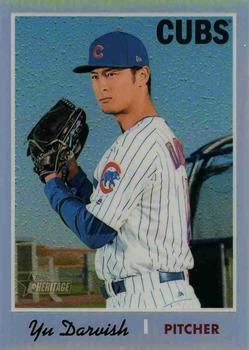 2019 Topps Heritage - Chrome Refractor (Walmart Exclusives) #THC-240 Yu Darvish Front
