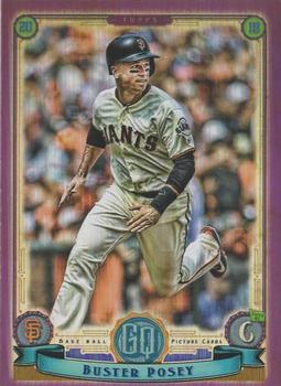 2019 Topps Gypsy Queen - Purple #17 Buster Posey Front