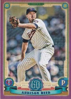 2019 Topps Gypsy Queen - Purple #58 Addison Reed Front