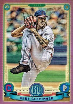 2019 Topps Gypsy Queen - Purple #65 Mike Clevinger Front