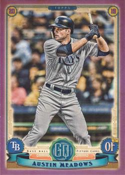 2019 Topps Gypsy Queen - Purple #97 Austin Meadows Front