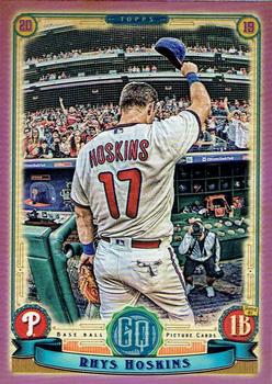 2019 Topps Gypsy Queen - Purple #102 Rhys Hoskins Front