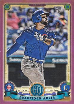 2019 Topps Gypsy Queen - Purple #117 Francisco Arcia Front
