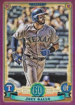 2019 Topps Gypsy Queen - Purple #124 Joey Gallo Front
