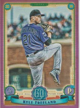2019 Topps Gypsy Queen - Purple #146 Kyle Freeland Front