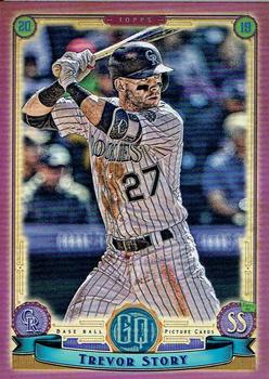 2019 Topps Gypsy Queen - Purple #153 Trevor Story Front