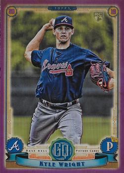 2019 Topps Gypsy Queen - Purple #202 Kyle Wright Front