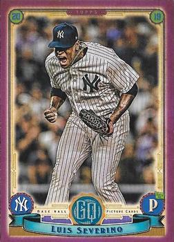 2019 Topps Gypsy Queen - Purple #235 Luis Severino Front