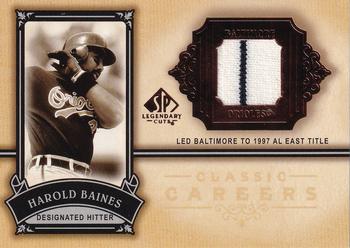 2005 SP Legendary Cuts - Classic Careers Material #CC-HB Harold Baines Front