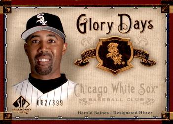 2005 SP Legendary Cuts - Glory Days #GD-HB Harold Baines Front