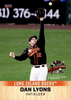 2018 Choice Long Island Ducks #11 Dan Lyons Front