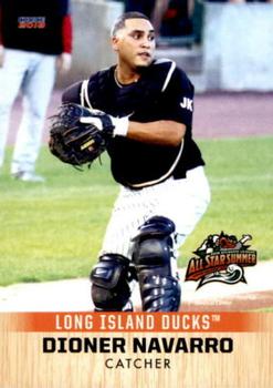 2018 Choice Long Island Ducks #13 Dioner Navarro Front