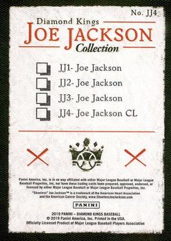 2019 Panini Diamond Kings - Joe Jackson Collection #JJ4 Joe Jackson Back