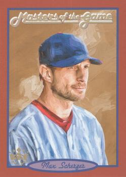 2019 Panini Diamond Kings - Masters of the Game Holo Gold #MG2 Max Scherzer Front