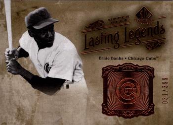 2005 SP Legendary Cuts - Lasting Legends #LL-EB Ernie Banks Front