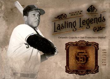 2005 SP Legendary Cuts - Lasting Legends #LL-OC Orlando Cepeda Front