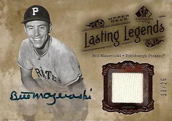 2005 SP Legendary Cuts - Lasting Legends Autograph #LL-BM Bill Mazeroski Front