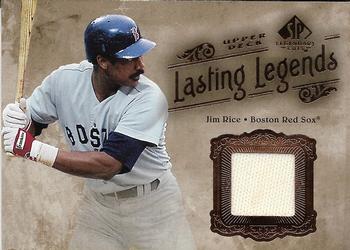 2005 SP Legendary Cuts - Lasting Legends Material #LL-JR Jim Rice Front
