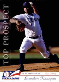 2015 Grandstand Texas League Top Prospects #NNO Brandon Finnegan Front