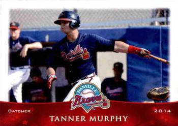 2014 Grandstand Danville Braves #NNO Tanner Murphy Front