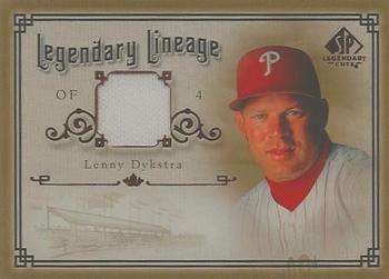 2005 SP Legendary Cuts - Legendary Lineage Material #LE-LD Lenny Dykstra Front