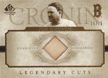 2005 SP Legendary Cuts - Material #LC-CR Joe Cronin Front