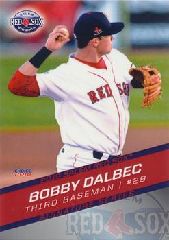 2018 Choice Salem Red Sox #01 Bobby Dalbec Front