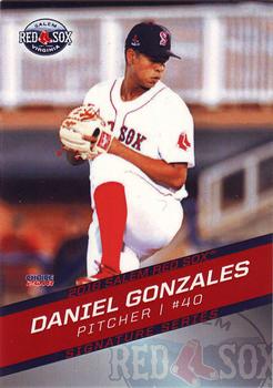 2018 Choice Salem Red Sox #06 Daniel Gonzalez Front