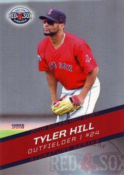 2018 Choice Salem Red Sox #09 Tyler Hill Front