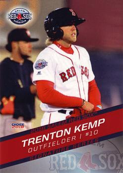 2018 Choice Salem Red Sox #11 Trenton Kemp Front